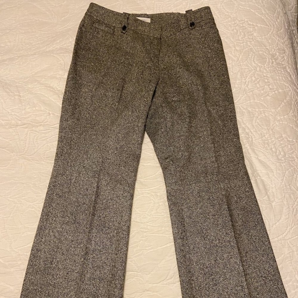 Black Tweed dress pants from Loft
